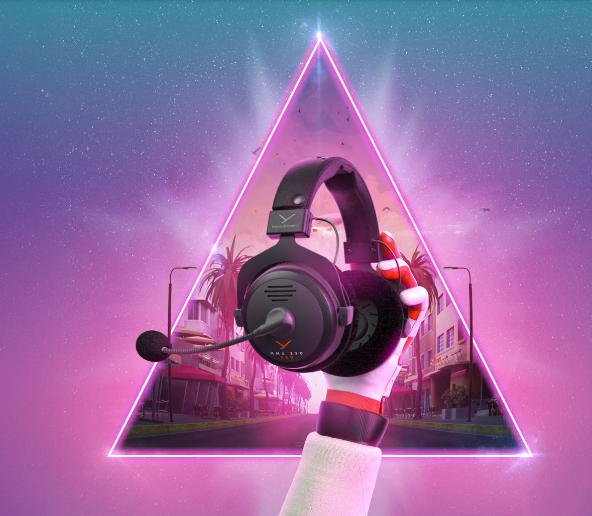 beyerdynamic MMX 330 Pro Open-Back Gaming Headset with Stellar.45